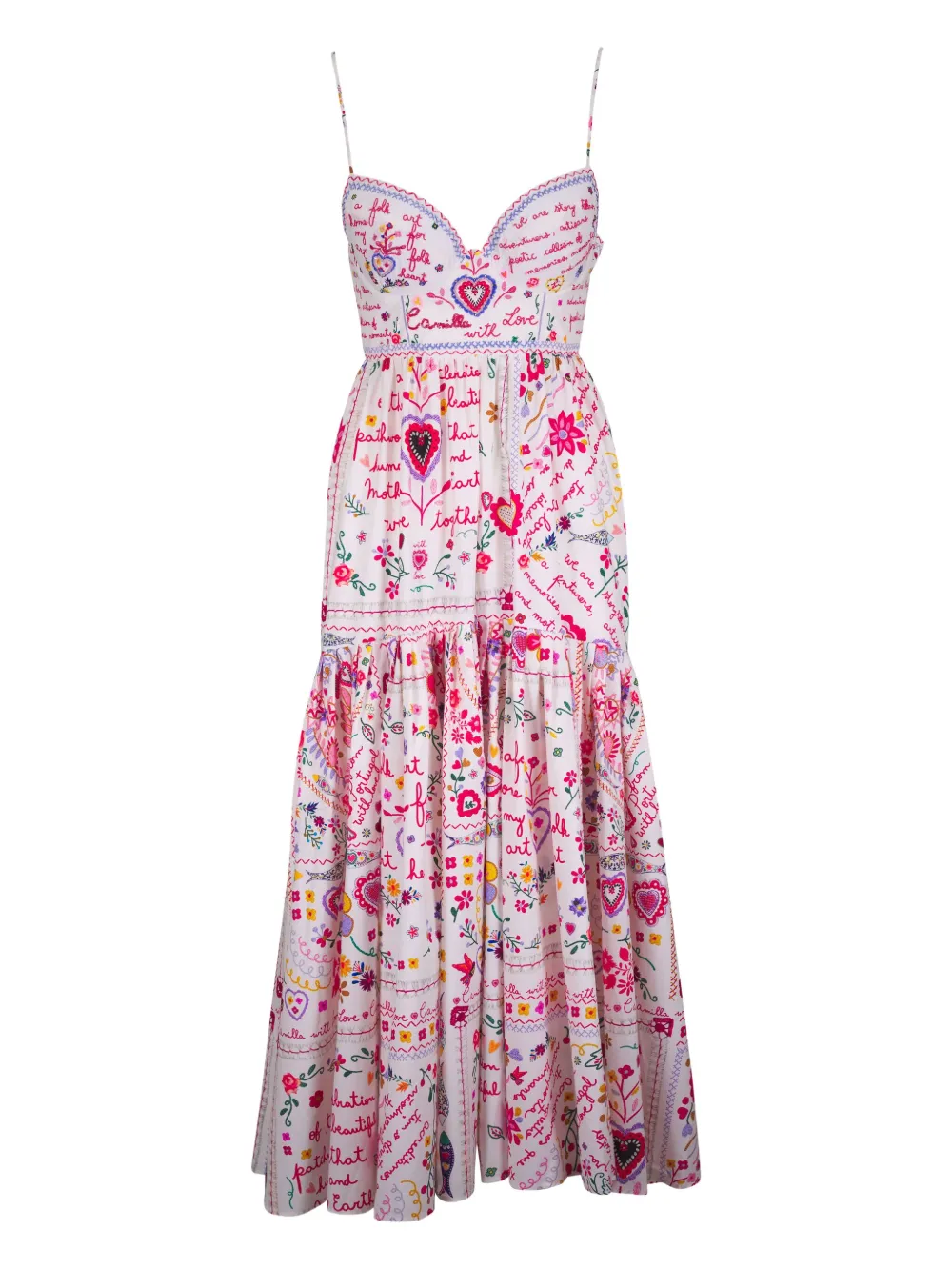 Camilla A Kitsch In Time maxi dress - Rosa