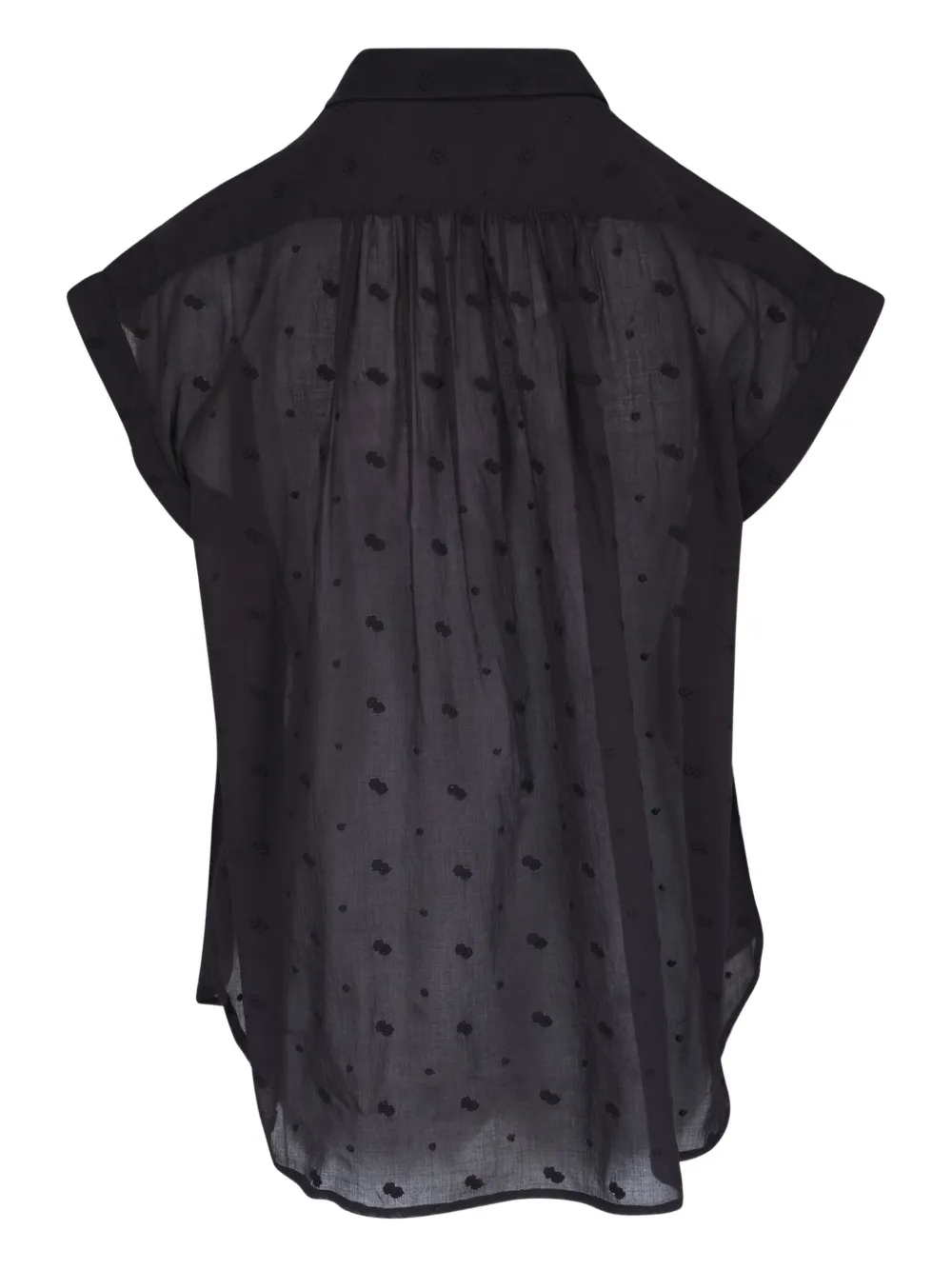 Nili Lotan Normandy blouse - Zwart