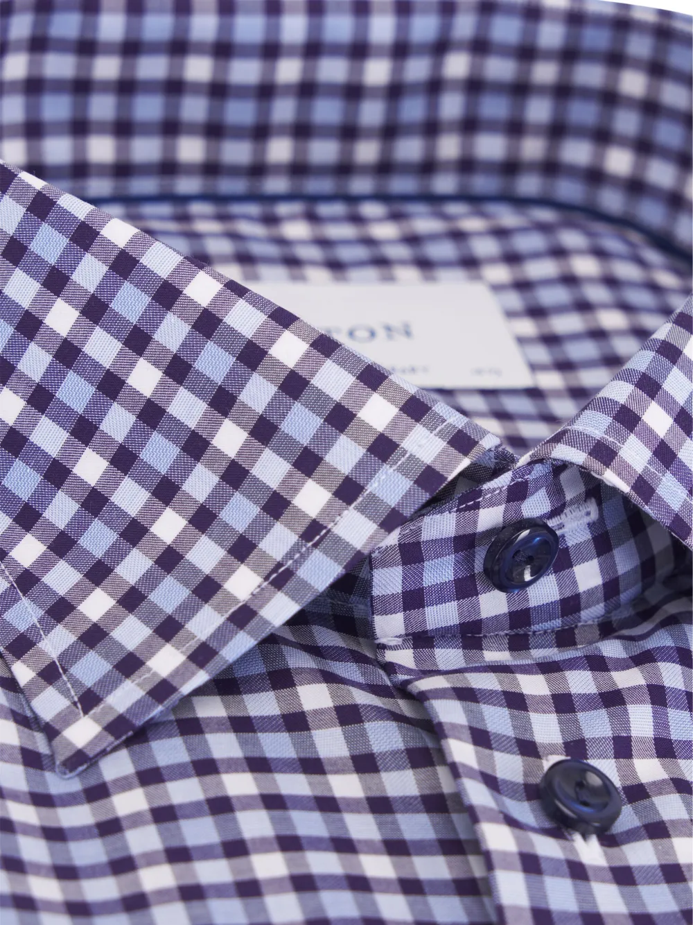 Eton camisa con cuadros estampados | Image 2