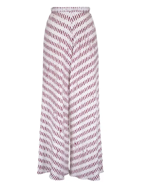 Peter Cohen pantalon ample à imprimé abstrait