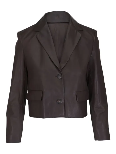 Brunello Cucinelli blazer en cuir