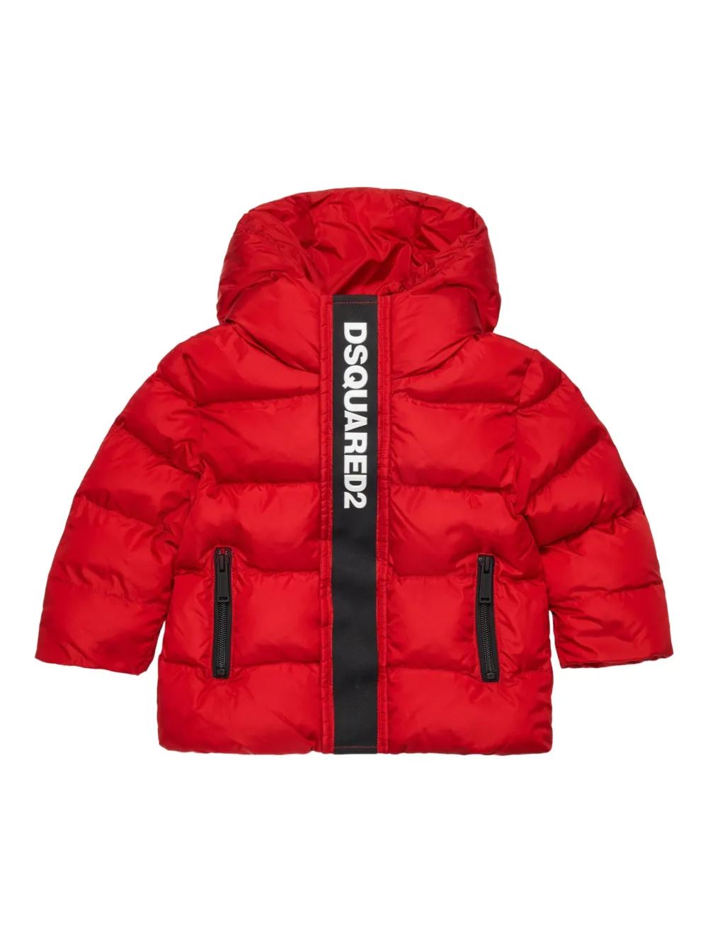 DSQUARED2 KIDS Jack met logo-reliëf Rood