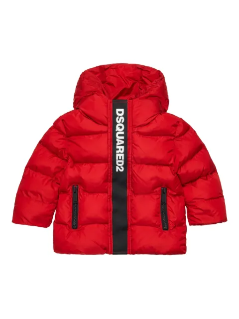 DSQUARED2 KIDS logo-embossed jacket 