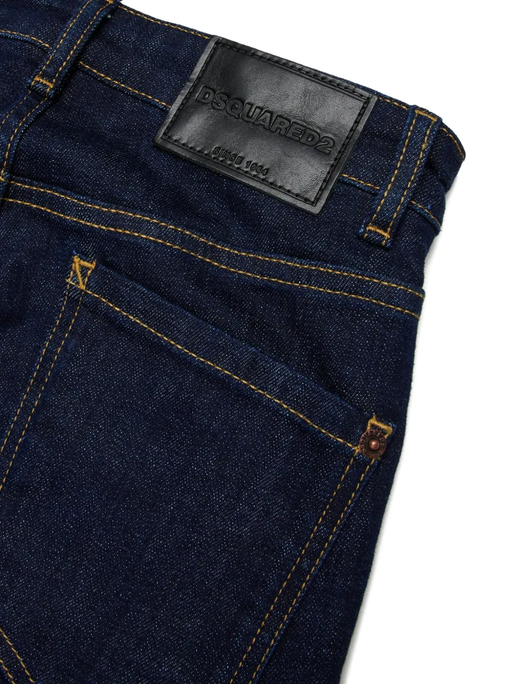 DSQUARED2 KIDS Jeans met wijde pijpen Blauw