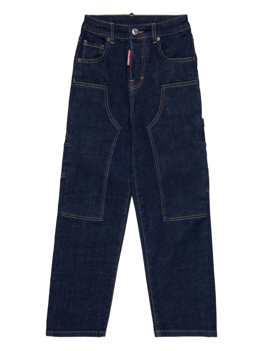 DSQUARED2 KIDS Jeans met wijde pijpen Blauw