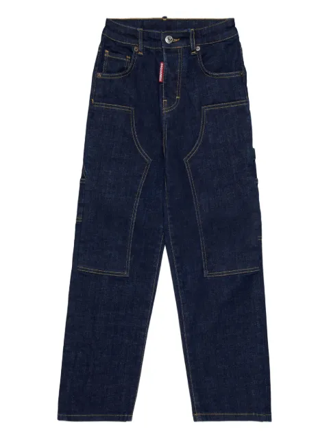 DSQUARED2 KIDS wide-leg jeans 