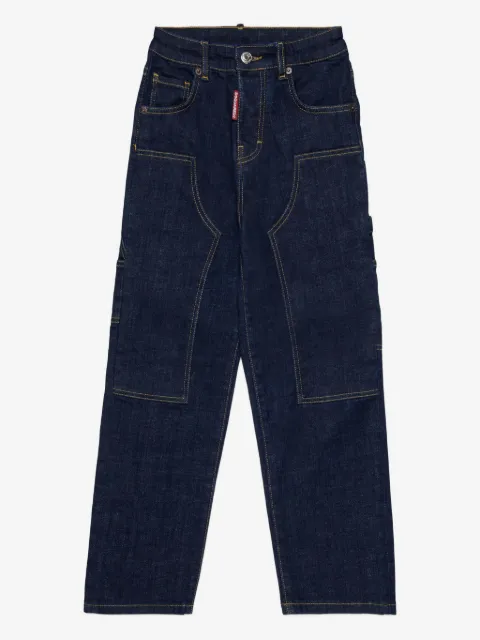 DSQUARED2 KIDS Jeans mit weitem Bein