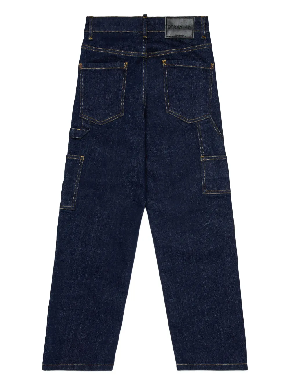 DSQUARED2 KIDS Jeans met wijde pijpen Blauw