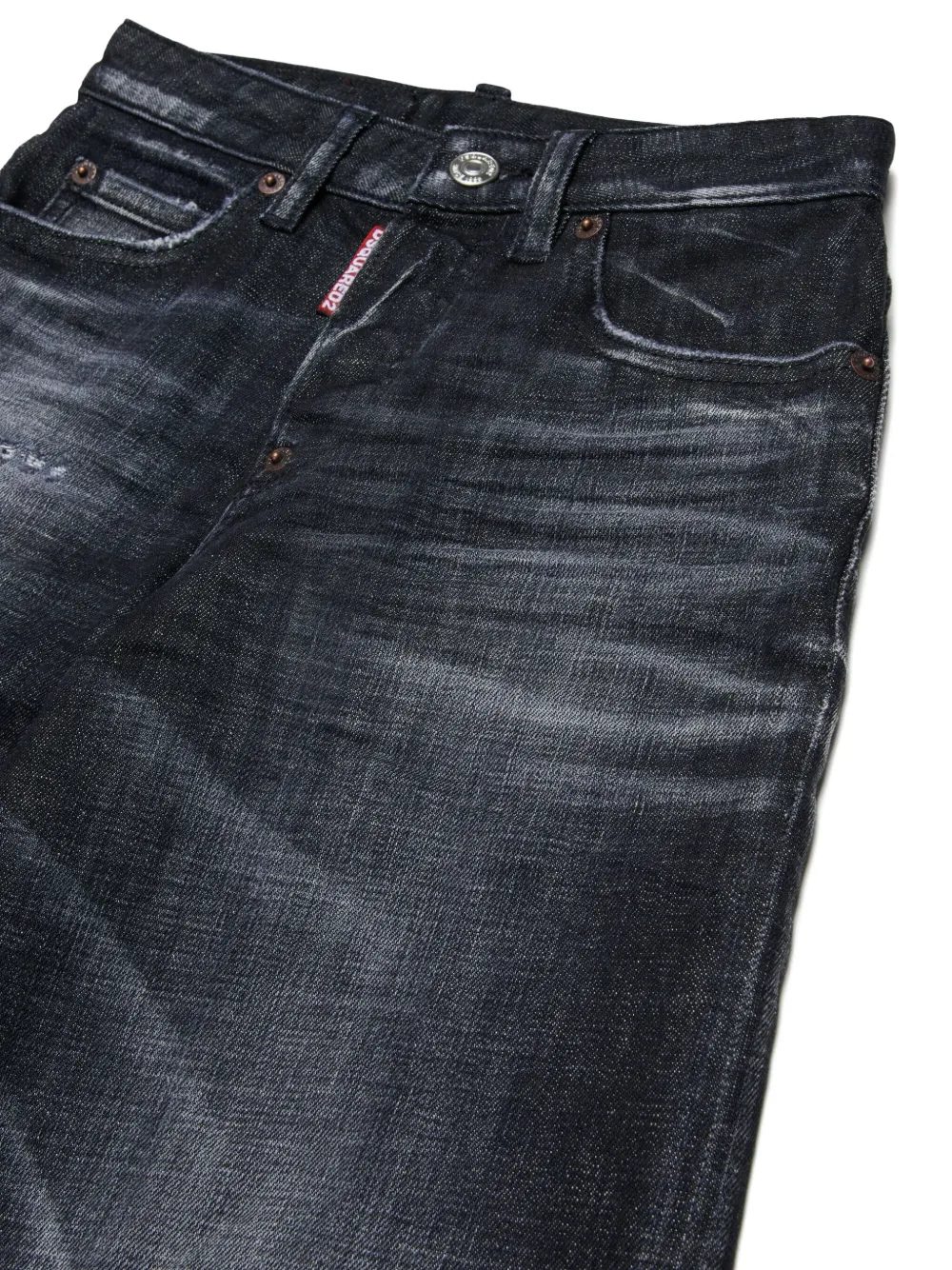 DSQUARED2 KIDS Traveller jeans Zwart