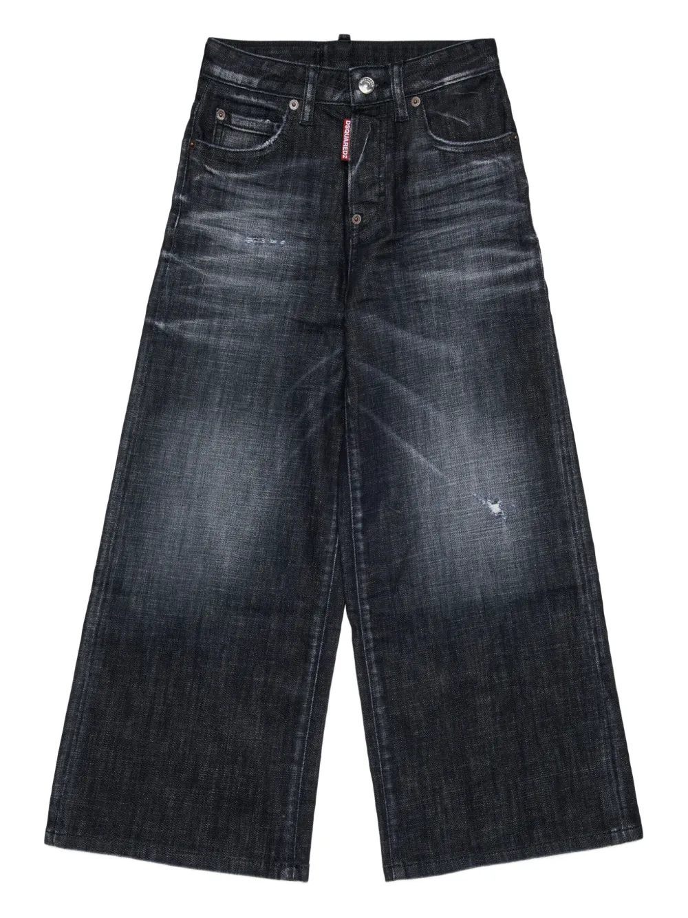 Dsquared2 Kids' Traveller Jeans In Black