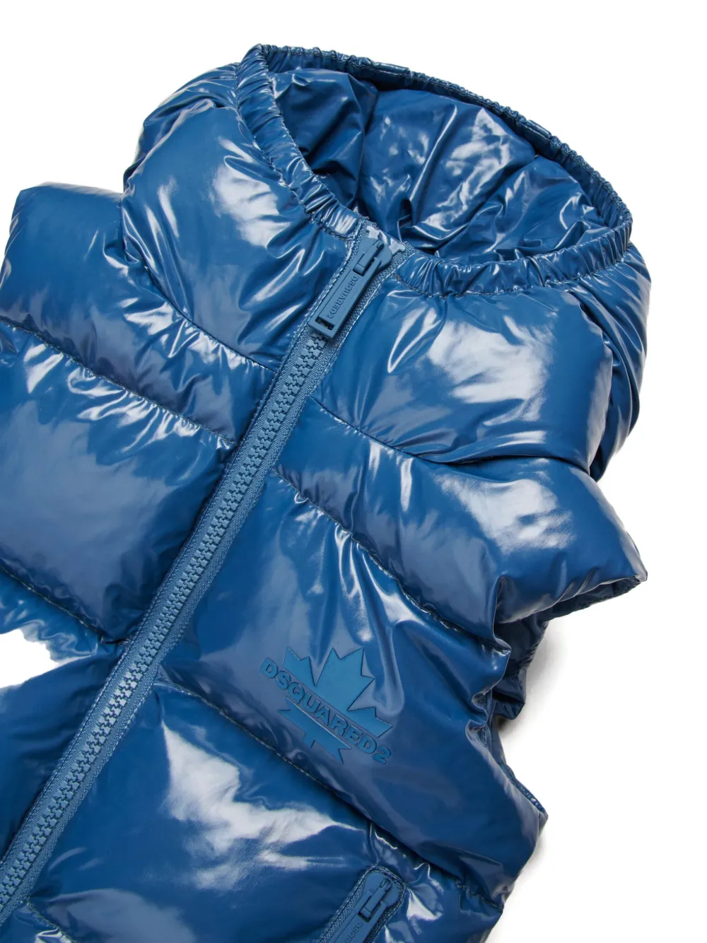 DSQUARED2 KIDS Bodywarmer met capuchon Blauw