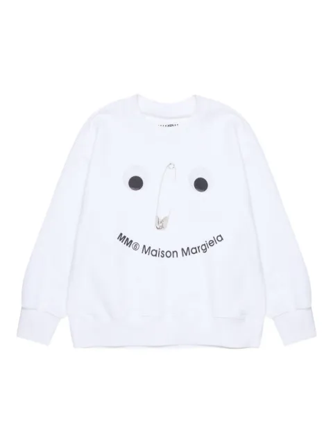 MM6 Maison Margiela Kids logo-print sweatshirt
