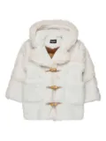 DSQUARED2 KIDS shearling jacket - White
