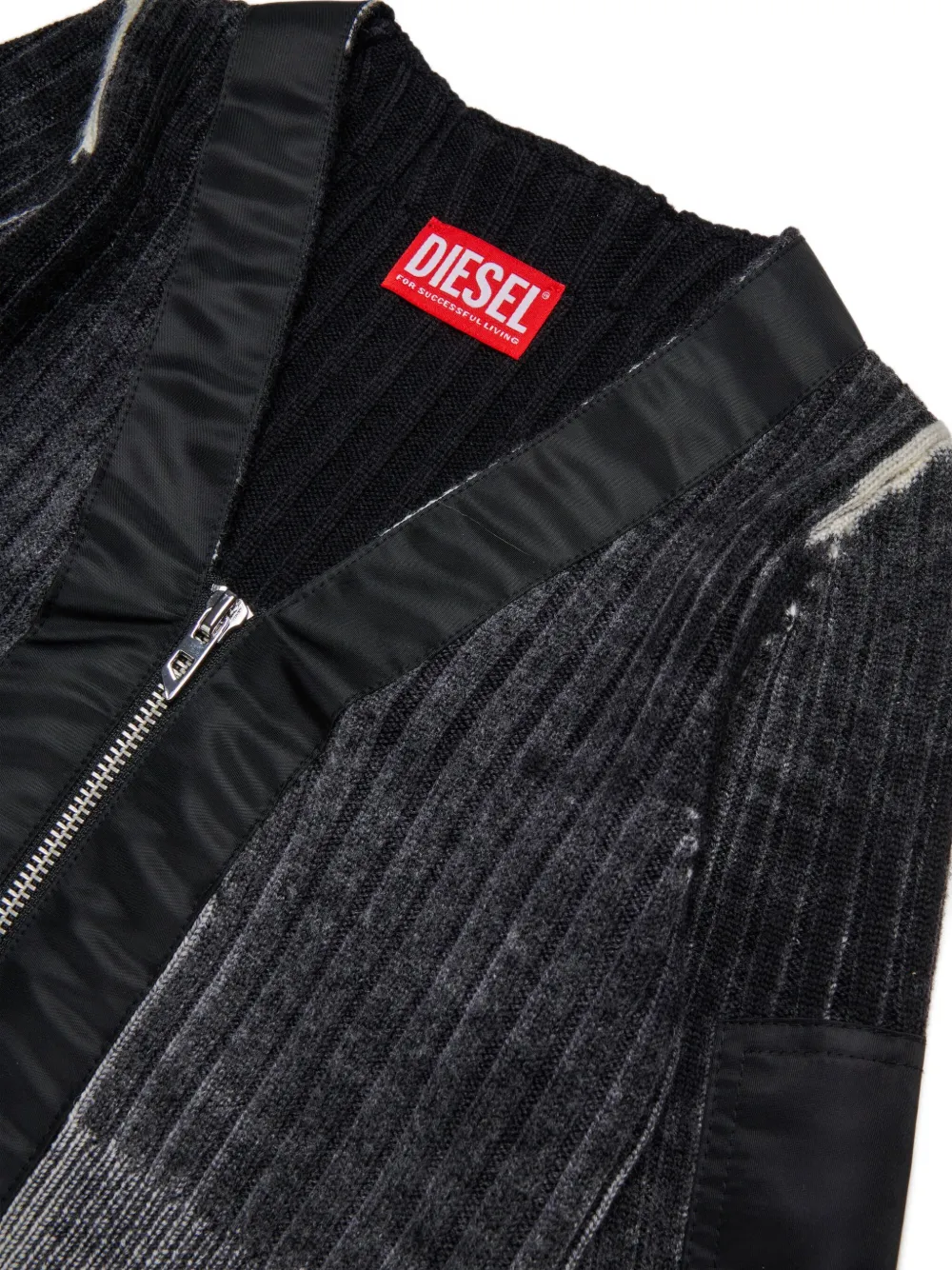 Diesel Kids Kmasera trui Zwart