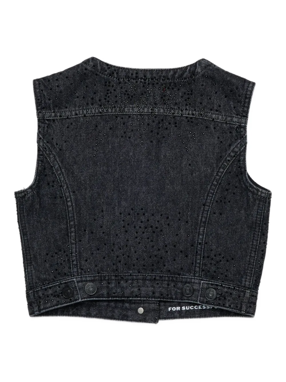 Diesel Kids Spijker gilet Zwart