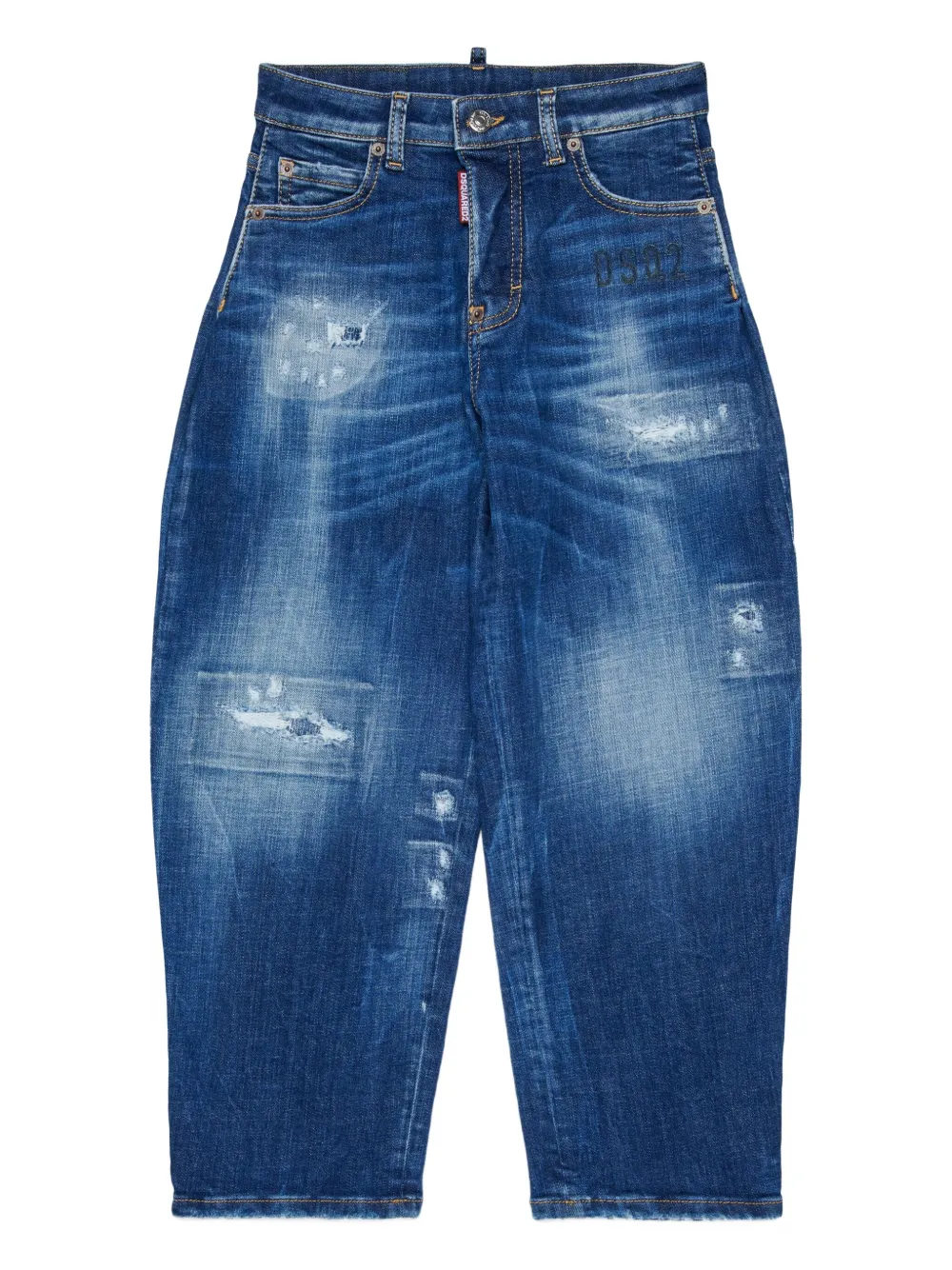 Dsquared2 Kids' Amelia Jeans In Blue