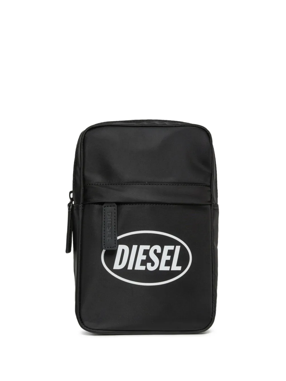 Diesel Kids Rugzak met logoprint Zwart