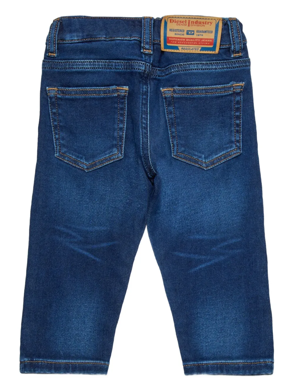 Diesel Kids Straight jeans Blauw