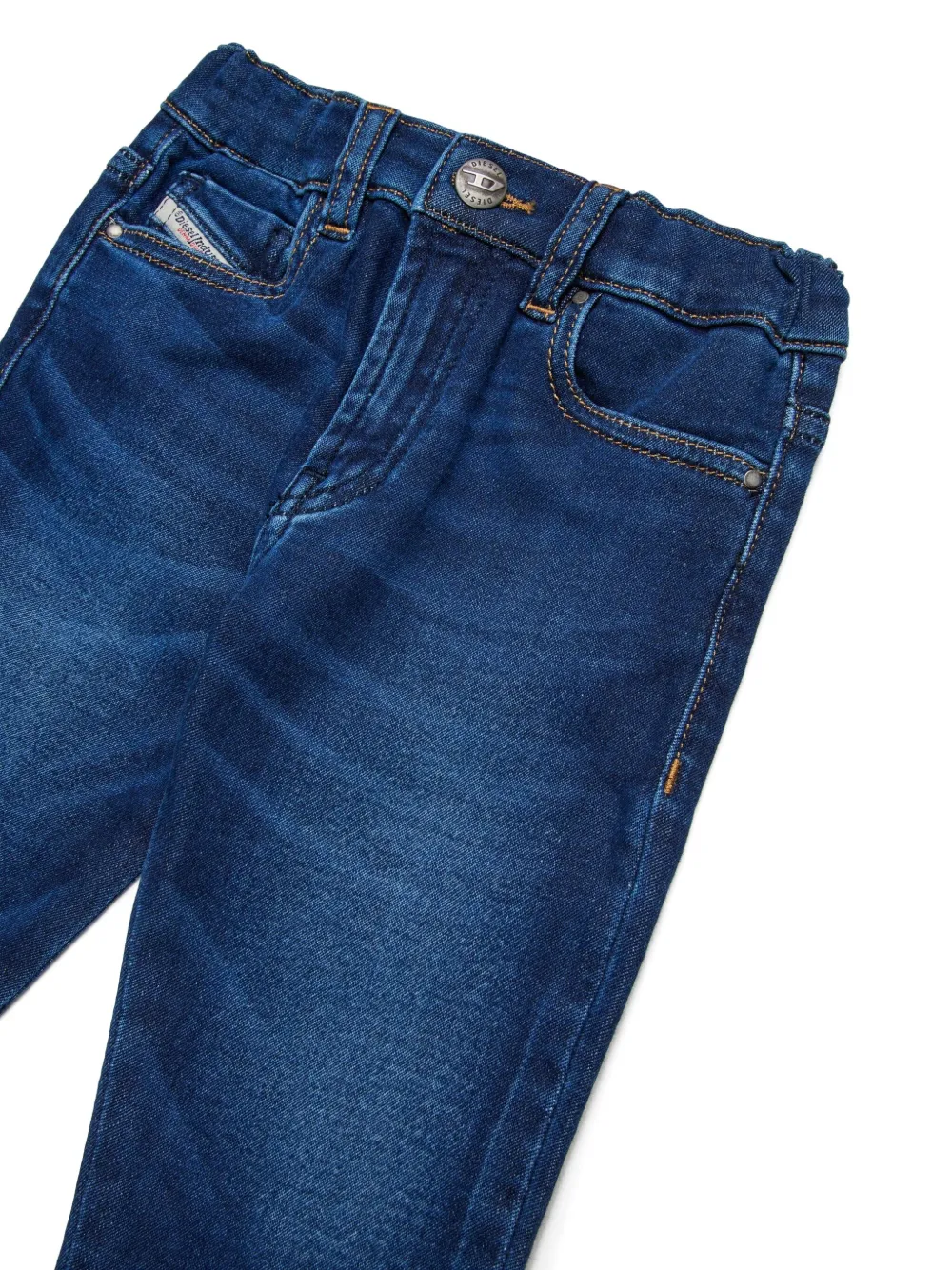 Diesel Kids Straight jeans Blauw