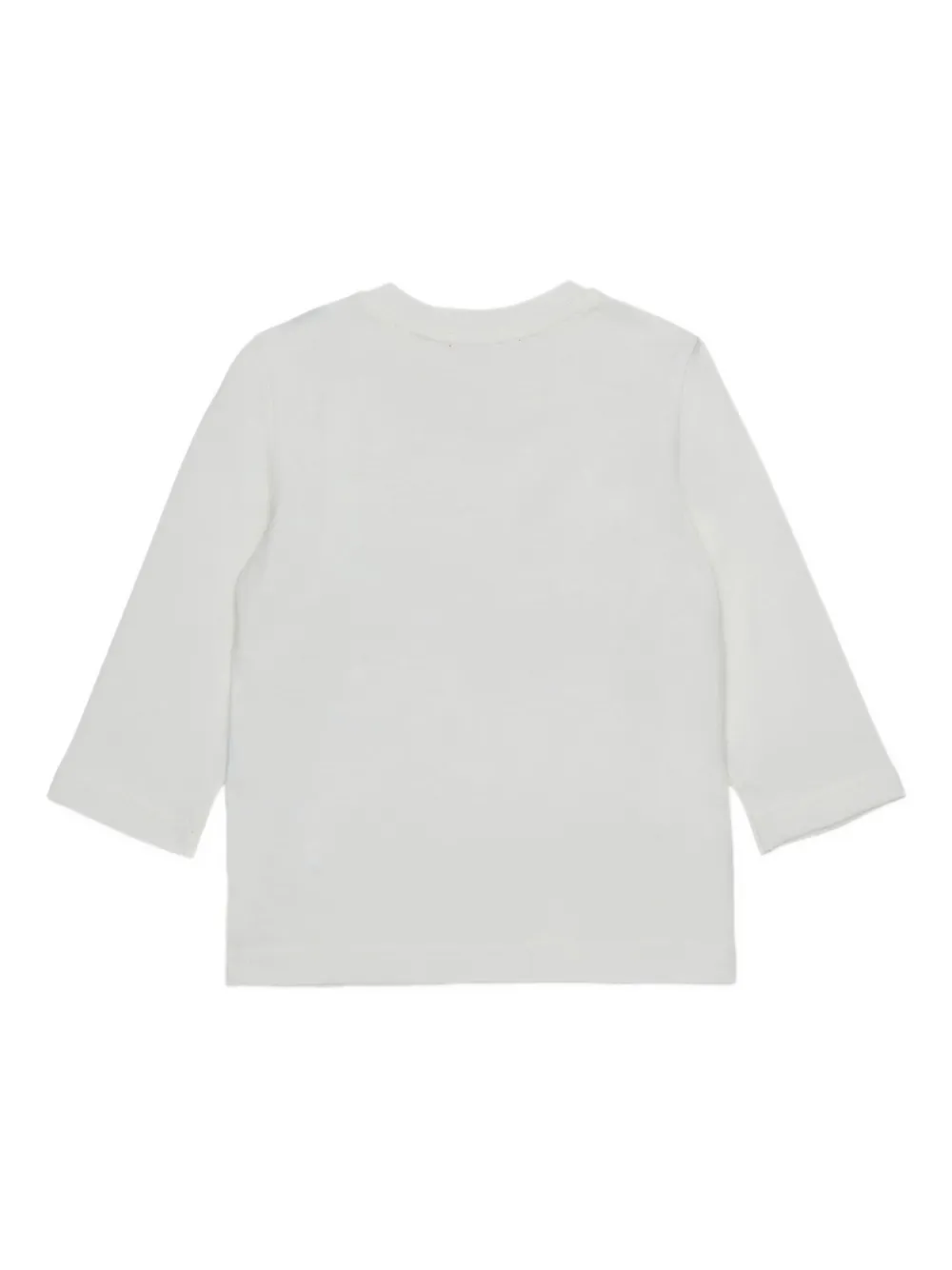 Diesel Kids T-shirt met logoprint Wit