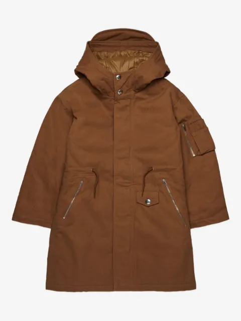 Marni Kids cotton hooded coat