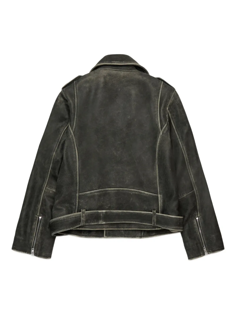 Marni Kids Leren jack Zwart