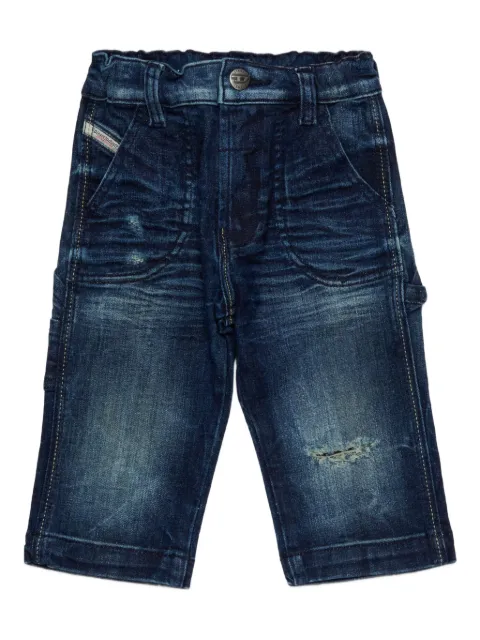 Diesel Kids distressed-effect jeans