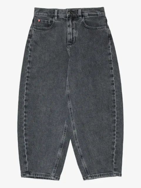 MAX&Co. Kids logo-patch jeans