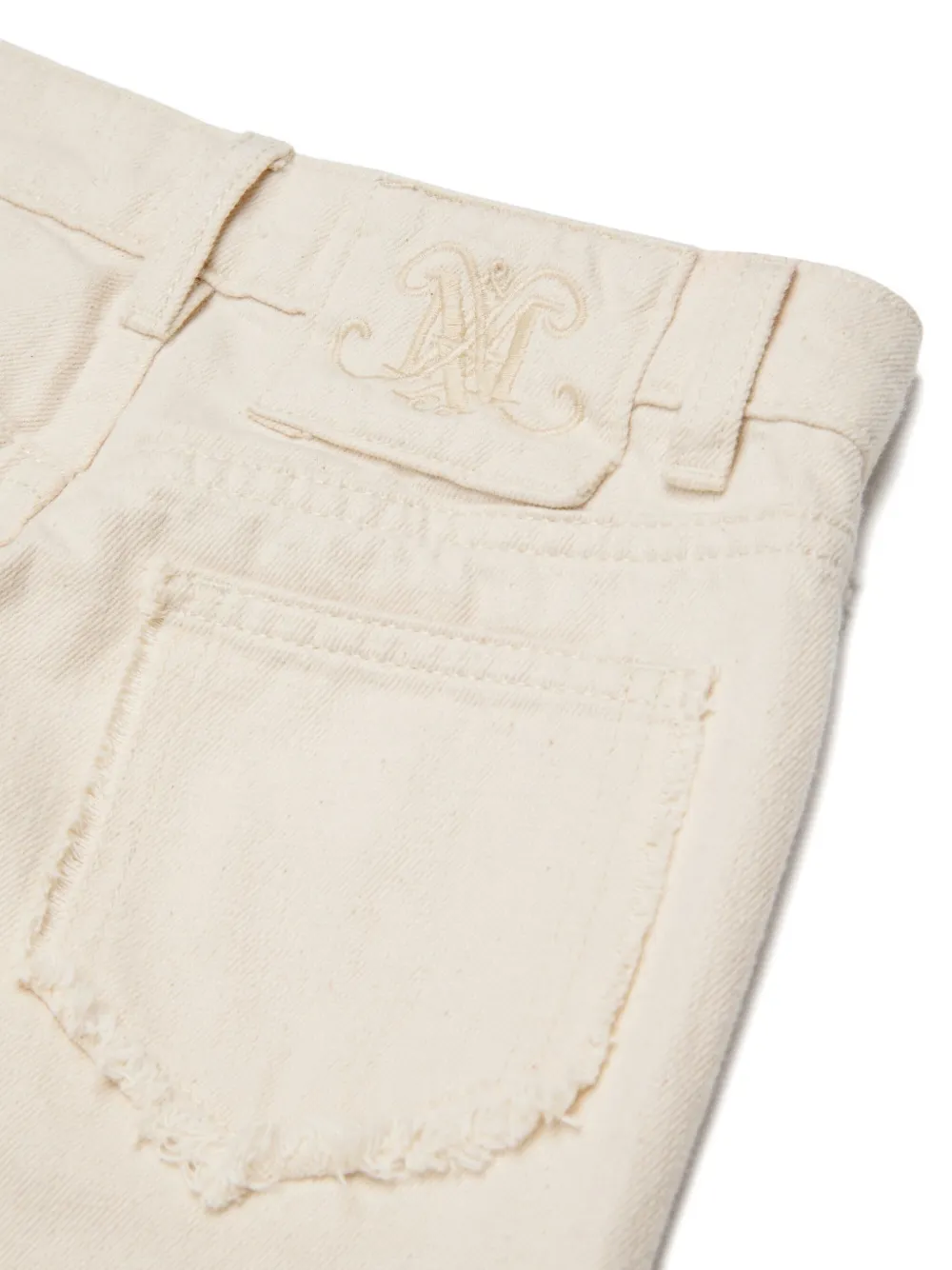 MAX&Co. Kids Jeans met logopatch Wit
