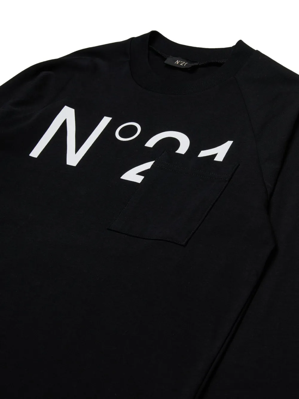 N°21 T-shirt Manica Lunga In Jersey Con Logo