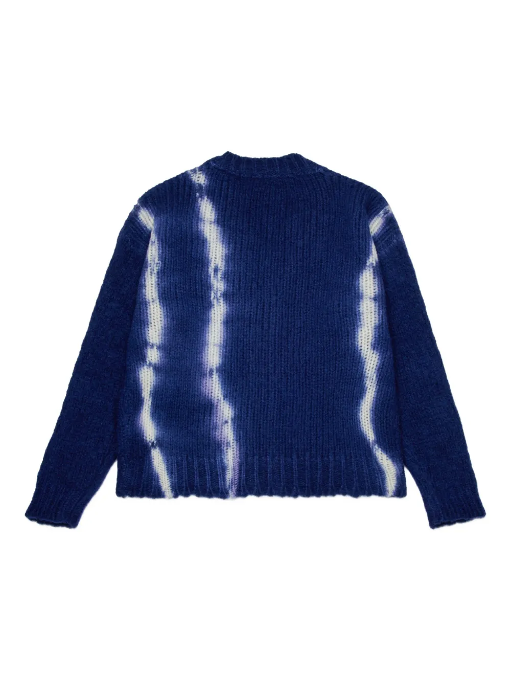Nº21 Kids Vest met tie-dye effect Blauw
