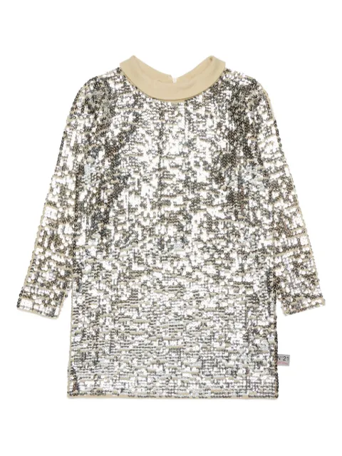 Nº21 Kids Kleid mit Pailletten