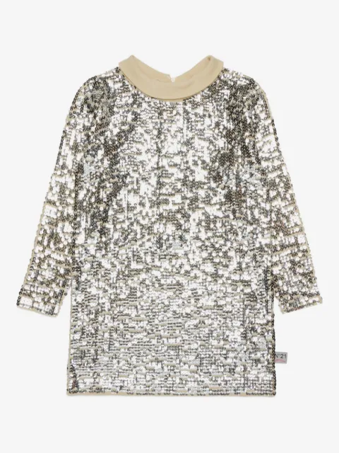 Nº21 Kids vestido bordado con lentejuelas