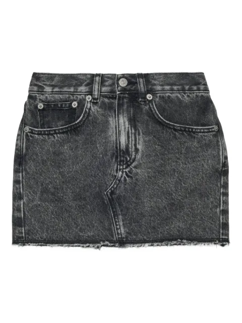 MM6 Maison Margiela Kids Numbers-motif denim skirt 
