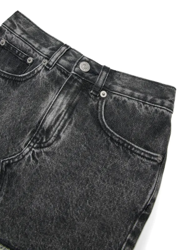 MM6 Maison Margiela Kids ナンバーモチーフ デニムスカート