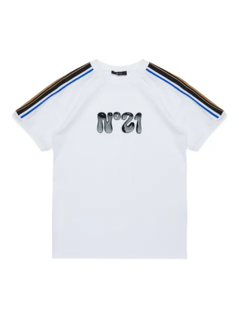 Nº21 Kids logo-patch T-shirt