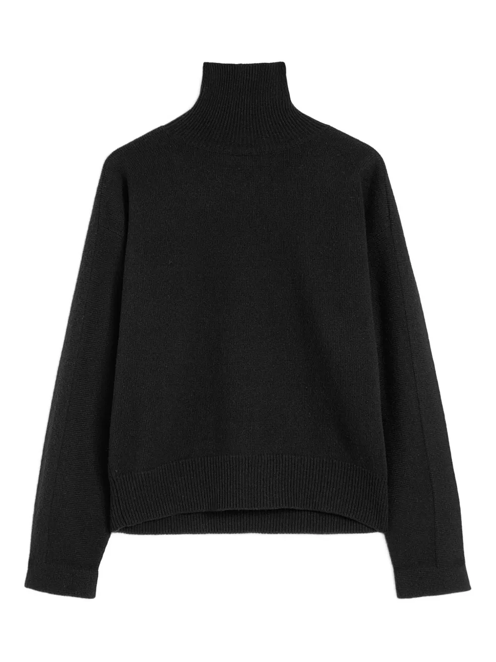 Jil Sander Trui met hoge hals Zwart