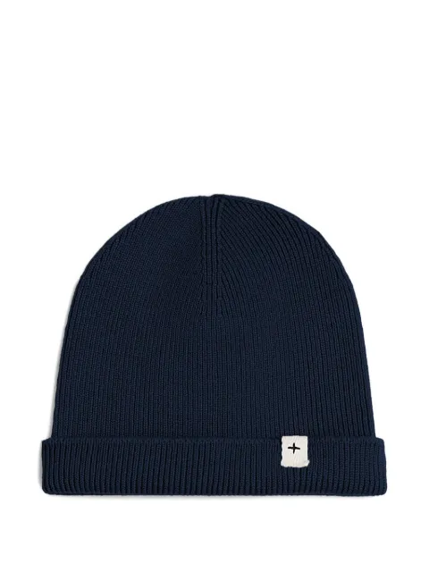 JIL SANDER+ logo-patch beanie hat