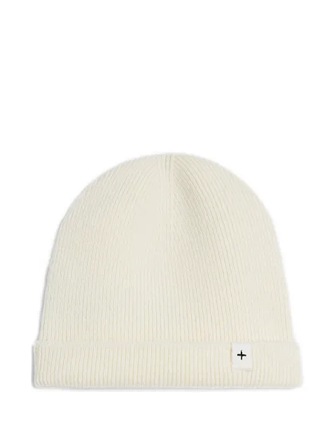 JIL SANDER+ logo-patch beanie hat