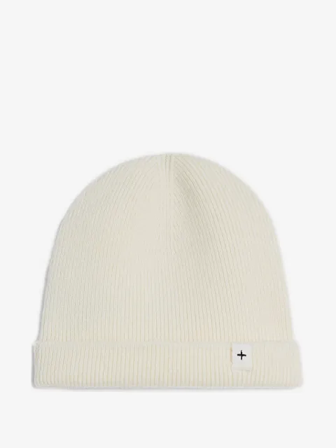 JIL SANDER+ logo-patch beanie hat