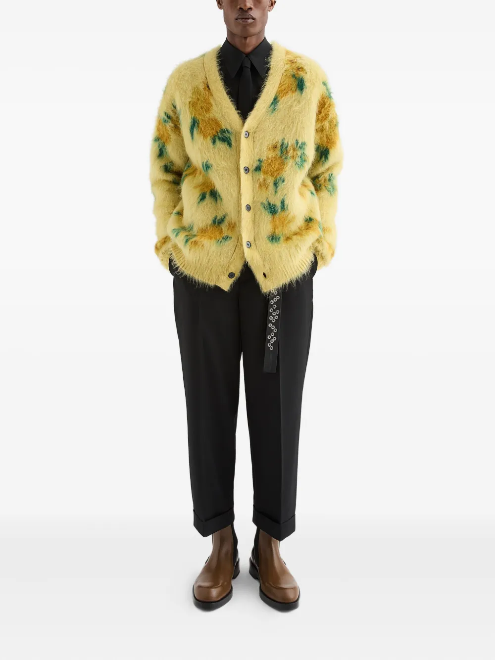 Jil Sander brushed-effect cardigan | Cardigans | Image 2
