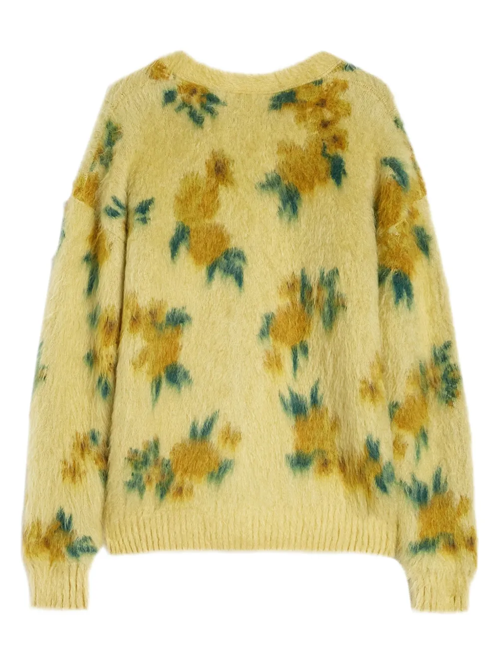 Jil Sander Vest met geborsteld effect Geel