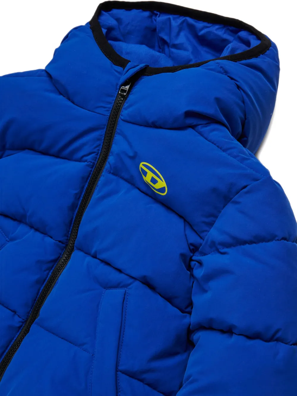 Diesel Kids Jack met logoprint Blauw