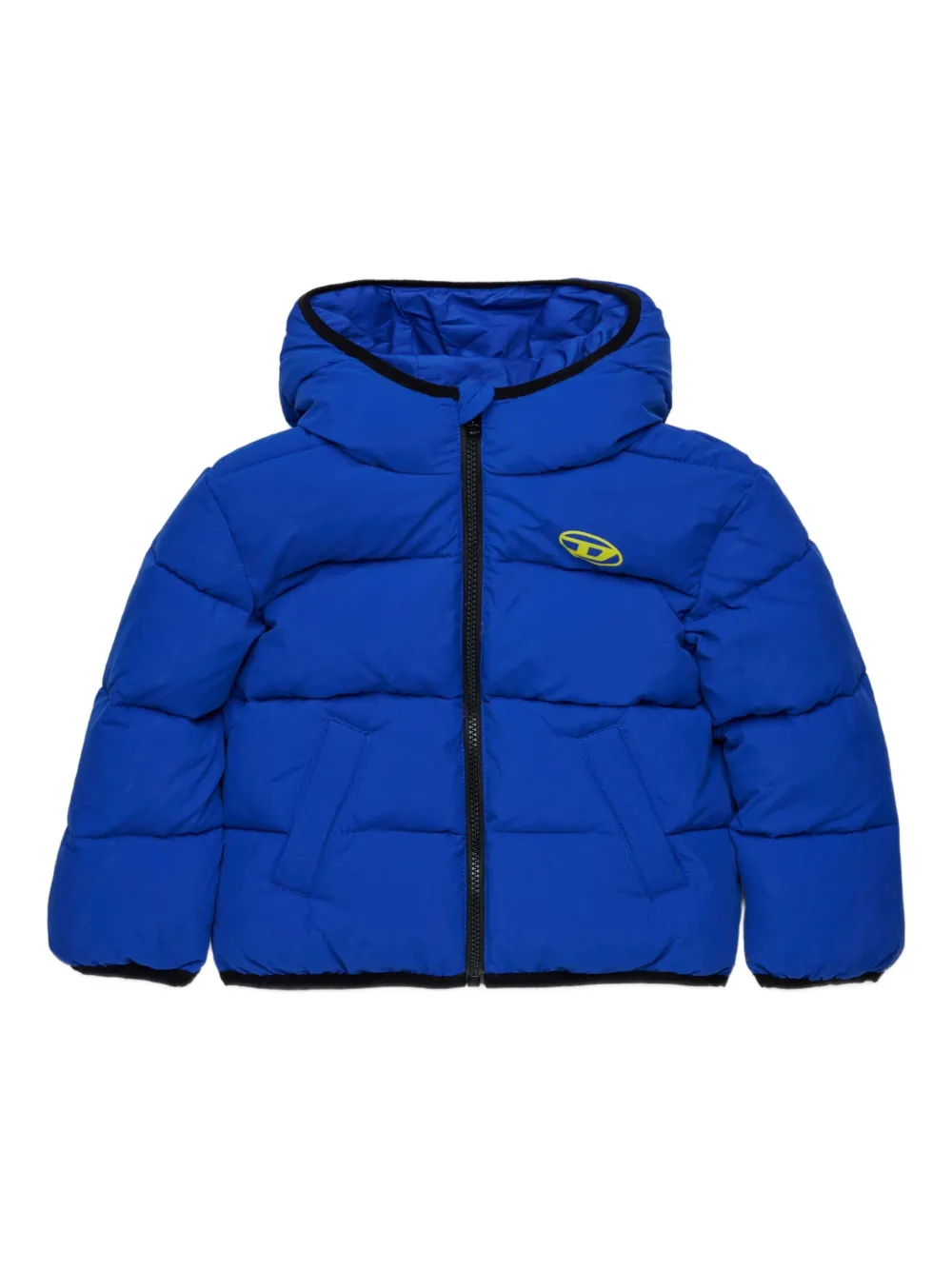 Diesel Kids Jack met logoprint Blauw
