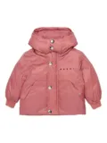 Marni Kids hooded jacket - Pink