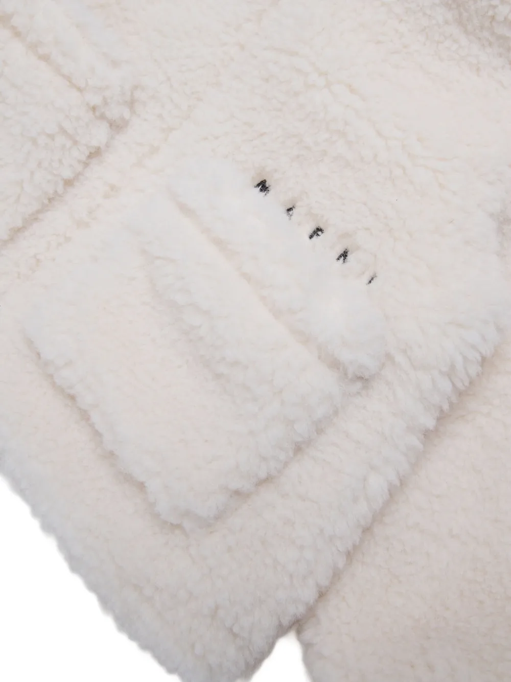 Marni Fleece Jacket In Neutral