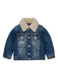 Diesel Kids cotton jacket - Blue