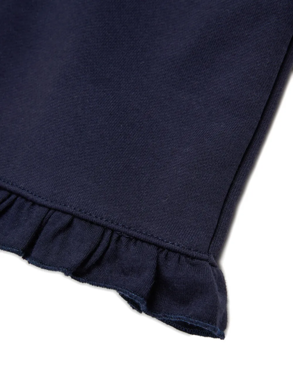 Marni Kids Katoenen romper met logoprint Blauw