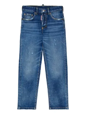 DSQUARED2  キッズデニムパンツ サイズ 24M DSQUARED2 KIDS デニムショーツ | ブルー | FARFETCH JP