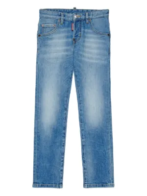 試着のみ　DSQUARED2　ディースクエアード デニム　セット　キッズ 試着のみDSQUARED2ディースクエアード デニムセットキッズ